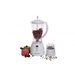 Blender 2in1, Hausberg HB-7661AB,Lame Otel Inoxidabil ,3 Viteze&Pulse,Vas 1,5 l, 300 W, Alb